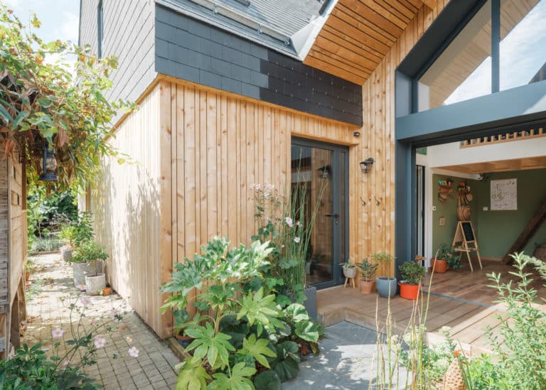 Extension maison bois nantes
